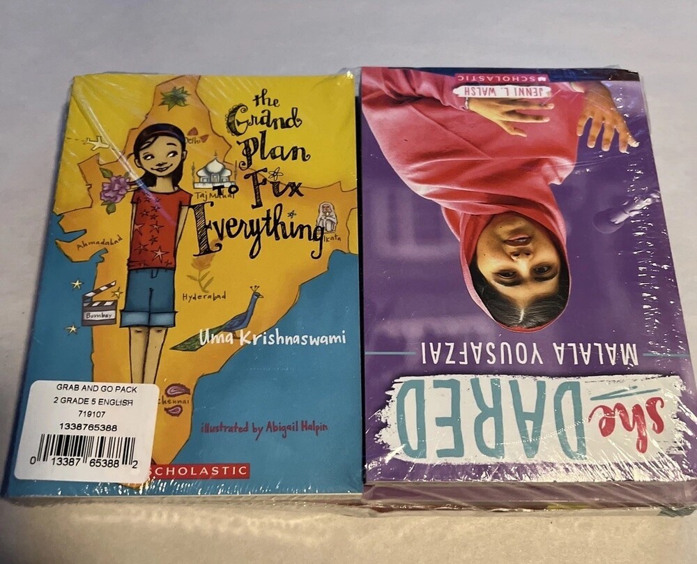 Scholastic Grab And Go Pack Grade 5 English Book Set